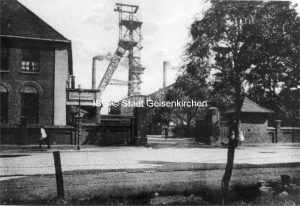 Zeche Ewald 1909, Schacht III/IV, Haupttor // 03077 ISG © Stadt Gelsenkirchen