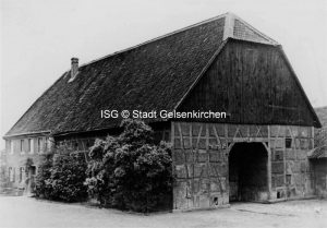 Hof Ressemann an Böningstraße 166 Gebäude von 1816 // FS I 04645 ISG © Stadt Gelsenkirchen