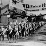 Propagandamarsch zum 10 jährigen Bestehen der Ortsgruppe Resse 1933 // FS I 07739 ISG © Stadt Gelsenkirchen