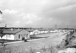 Barackenlager Resser Mark 1950 // FS V 020350 ISG © Stadt Gelsenkirchen