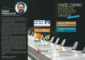 Konzert Oskar Hillebrandt